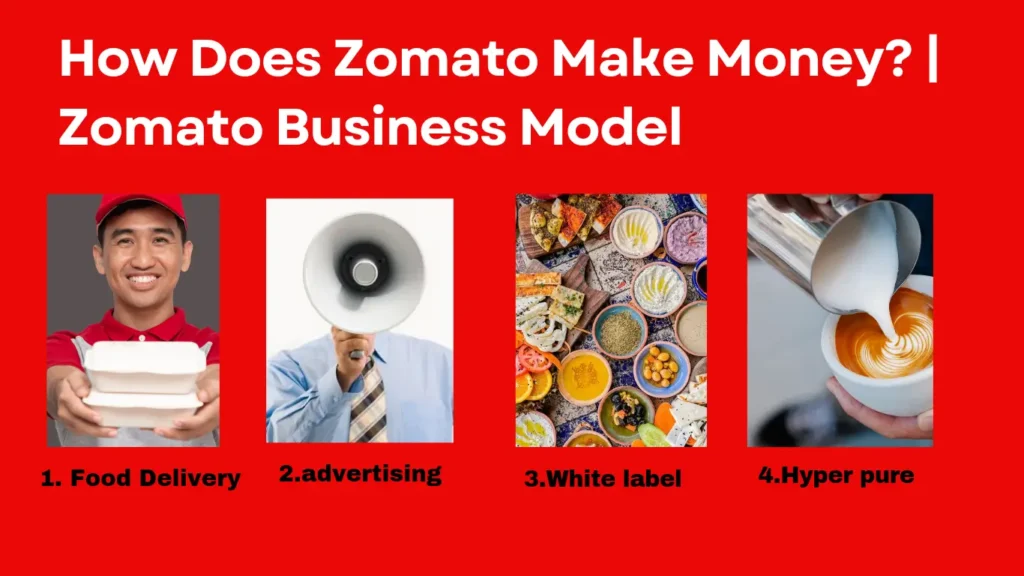 How zomato make money